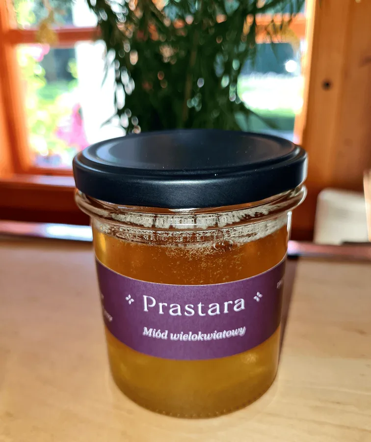 Miód wielokwiatowy Prastara 350ml