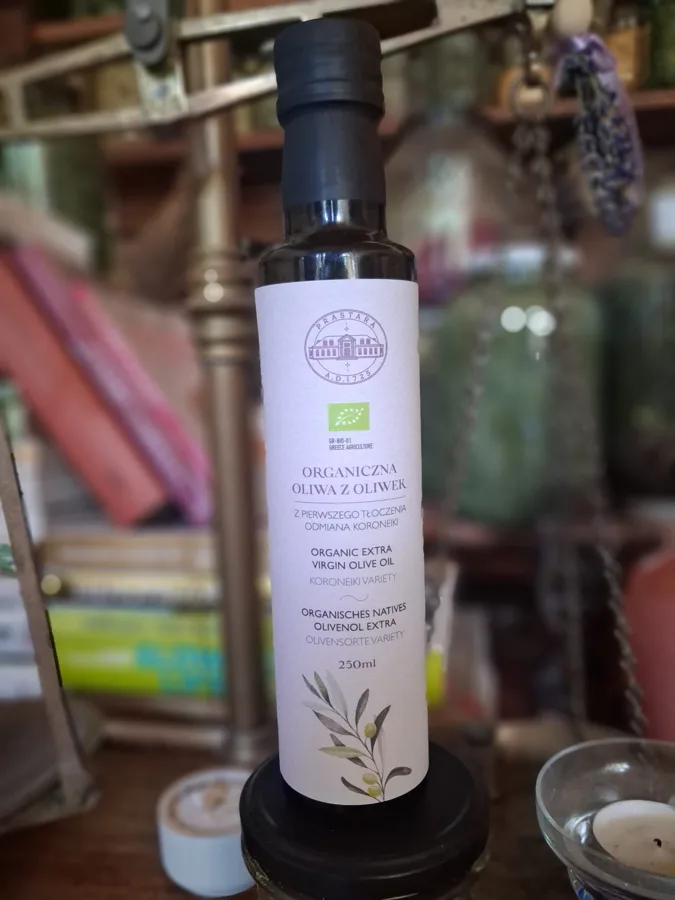 Organiczna Oliwa z oliwek PRASTARA extra virgin 250ml