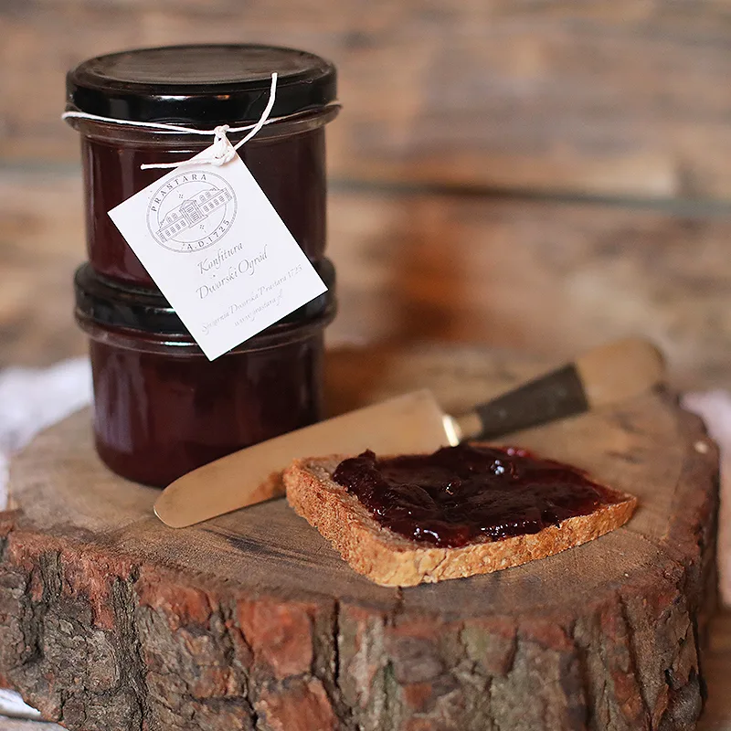 Zestaw 3 x Konfitura z czerwonej porzeczki z jabłkiem liofilizowanym, 120ml